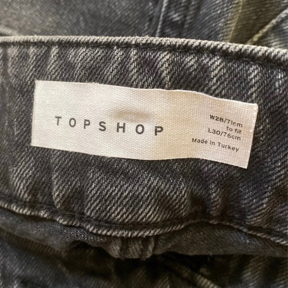 TOPSHOP BLACK JEANS - Picture 3 of 3